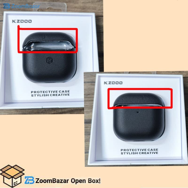 قاب اپل AirPods 4 مدل luxcraft-plus کی-زد دوو – Open Box (دفرمگی) — تصویر ۲