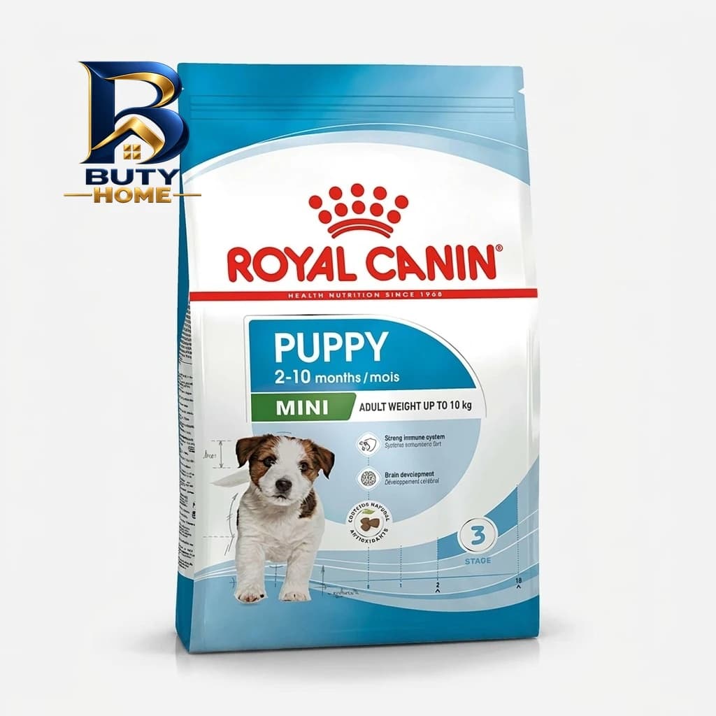 غذای خشک توله سگ نژاد کوچک رویال کنین مدل Mini Puppy با وزن 2 کیلوگرم — تصویر ۲