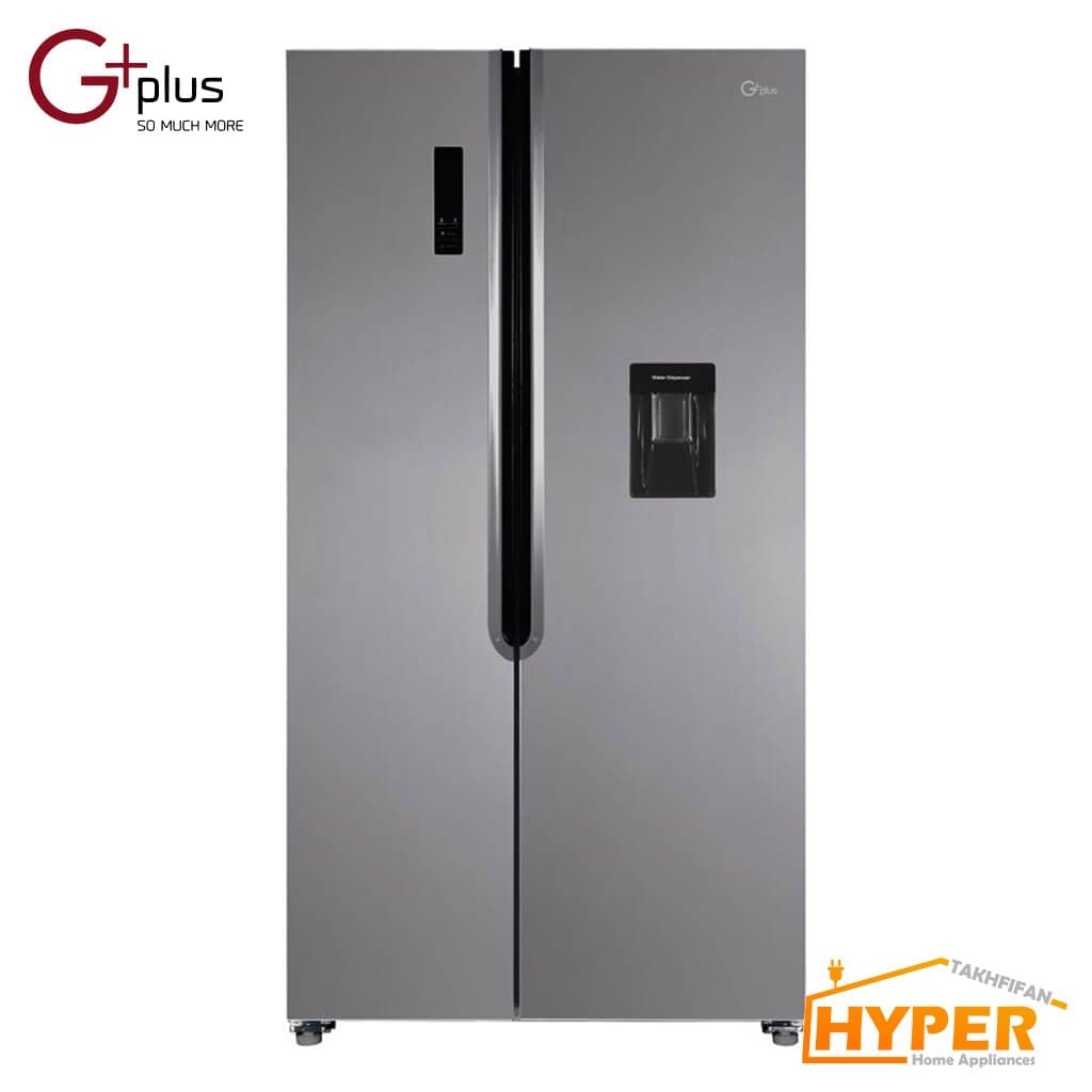 ساید بای ساید جی پلاس GSS-P7535S نقره ای