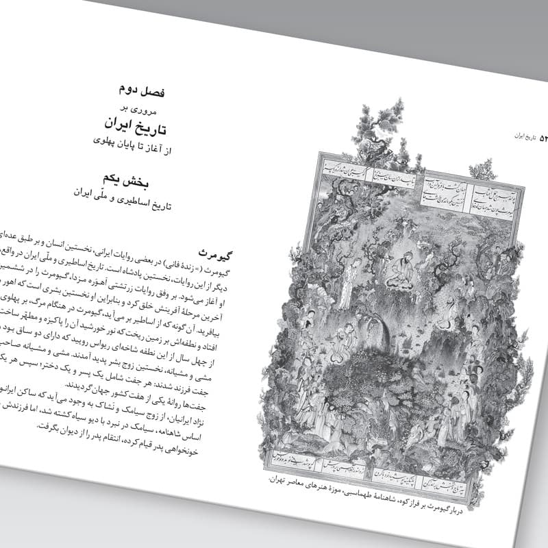 کتاب تاریخ ایران اثر عبدالحسین زرین کوب نشر زرین و سیمین — تصویر ۳