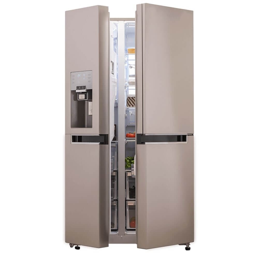 ساید بای ساید دوو DS-3440SS استیل 34 فوت سری پرایم 3 درب — تصویر ۲