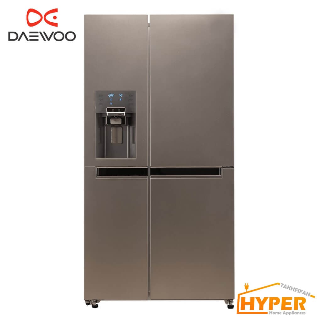 ساید بای ساید دوو DS-3445SS استیل 34 فوت سری پرایم 3 درب