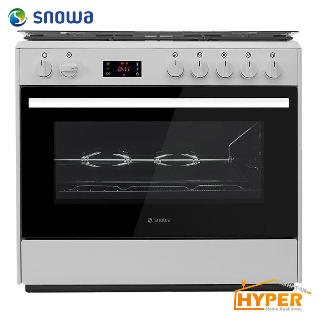 اجاق گاز اسنوا SGC5-31101 استیل سری آدرینا 5 شعله
