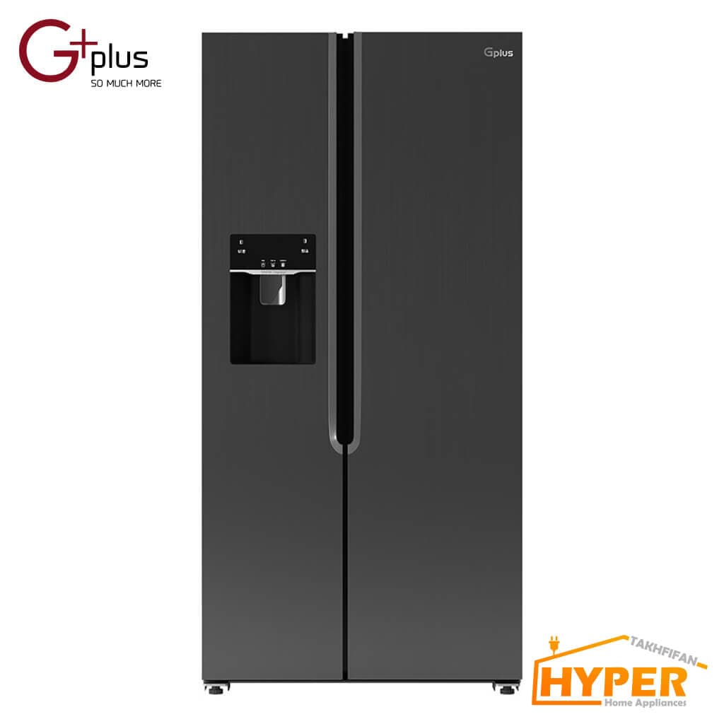 ساید بای ساید جی پلاس GSS-P7630BS تیتانیوم 28 فوت