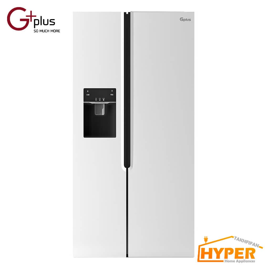 ساید بای ساید جی پلاس GSS-P7630W سفید 28 فوت