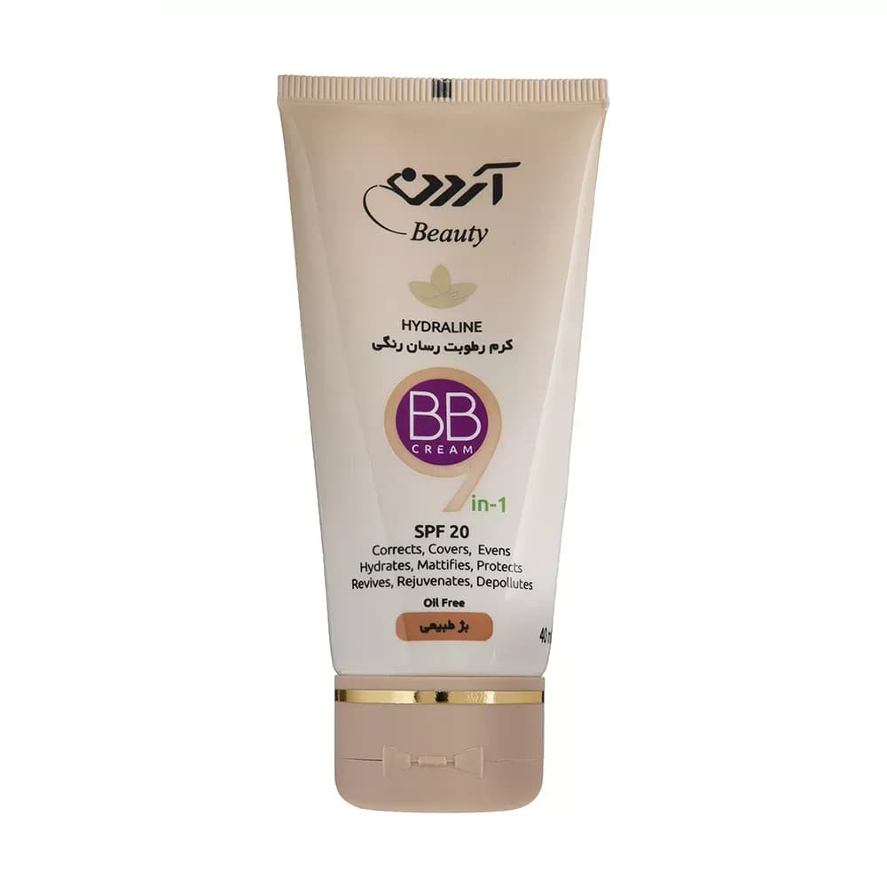 بی بی کرم رطوبت رسان رنگی آردن SPF20 بژ روشن – 40 گرم