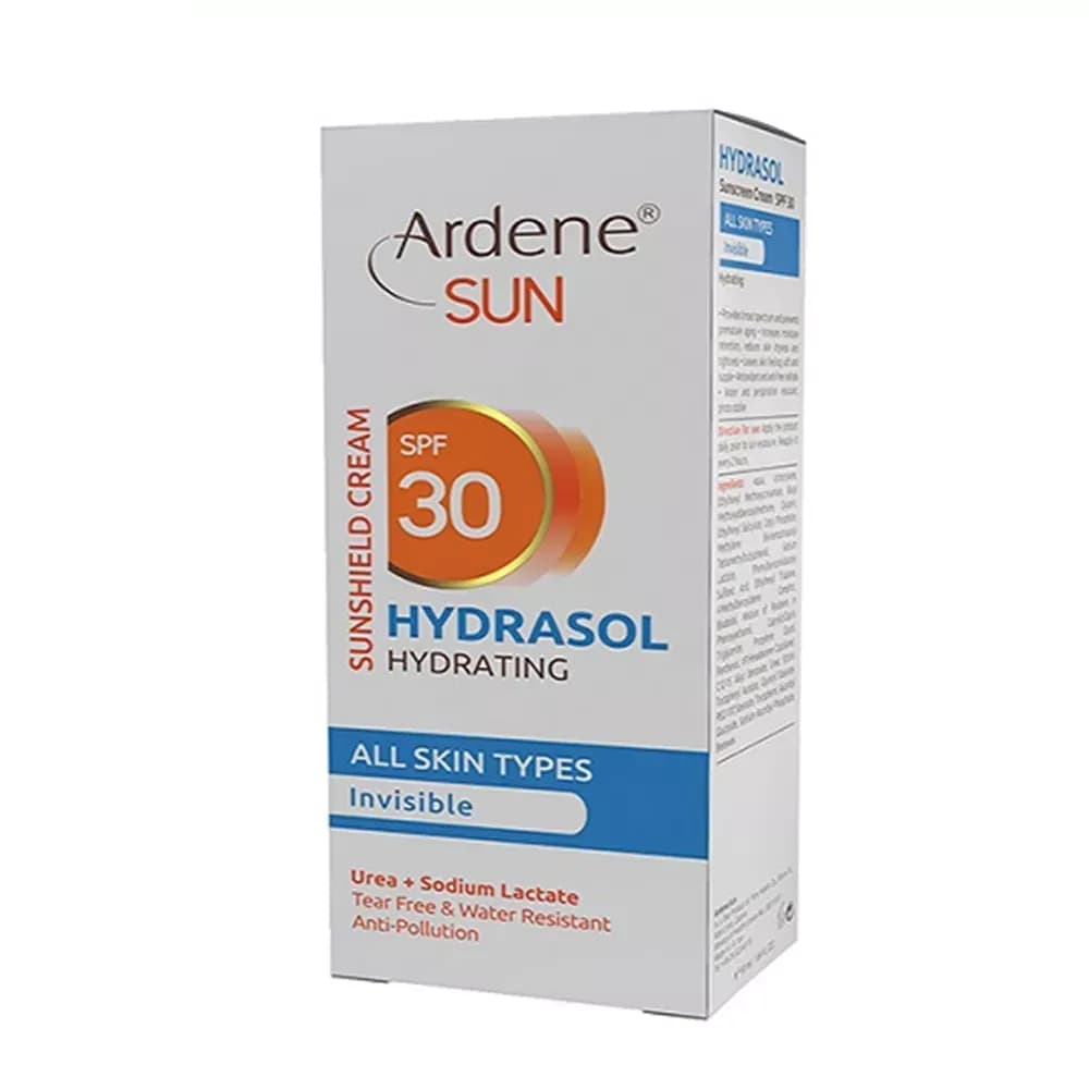 کرم ضد آفتاب بی رنگ آردن SPF30 مدل HYDRASOL ‌مناسب انواع پوست حجم 50 میلی‌لیتر — تصویر ۲