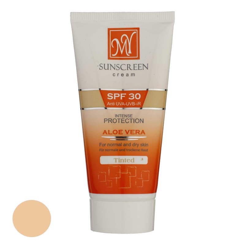 کرم ضدآفتاب رنگی مای مدل SPF30، مناسب پوست‌های خشک و معمولی، حجم 50 میلی‌لیتر — تصویر ۲