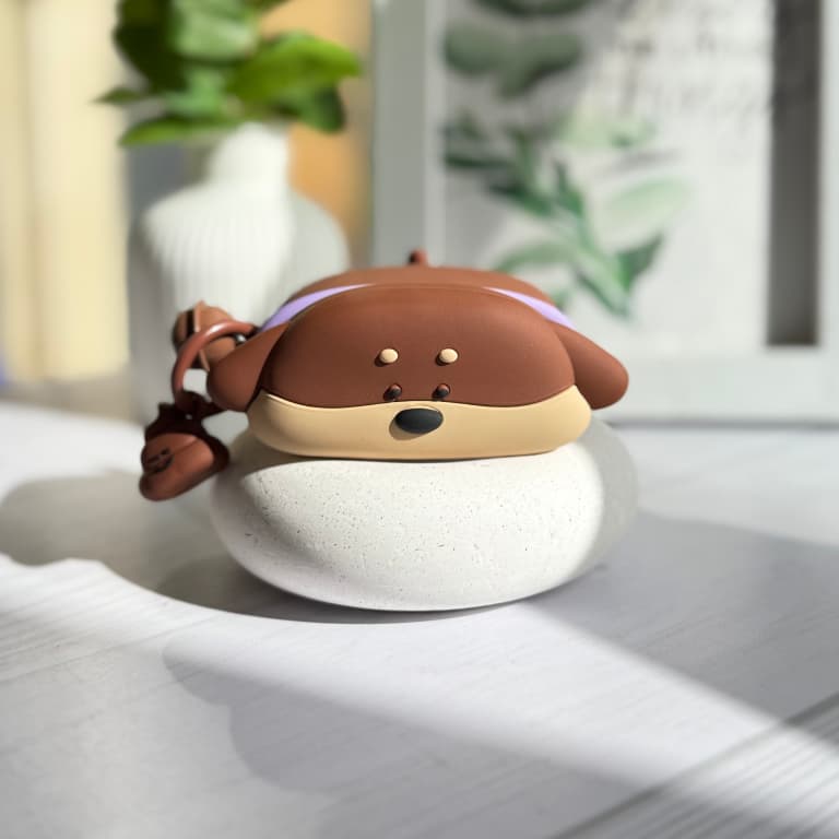 کاور ایرپاد Cartoon Puppy سیلیکونی اورجینال با آویز برای ایرپاد پرو و پرو 2