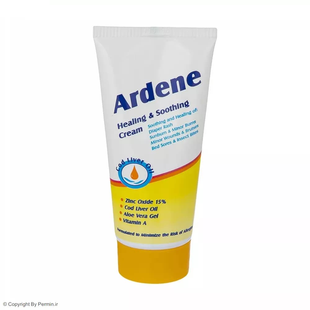 کرم ضد سوختگی کودک آردن حاوی روغن کبد ماهی مدل zinc oxide حجم 50 میلی لیتر — تصویر ۴