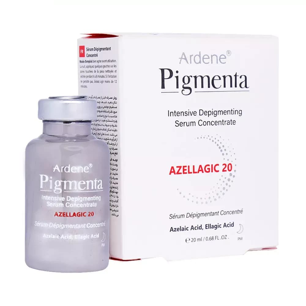 سرم روشن کننده و ضد لک قوی پیگمنتا آردن مدل AZELLAGIC حجم 20 میلی لیتر