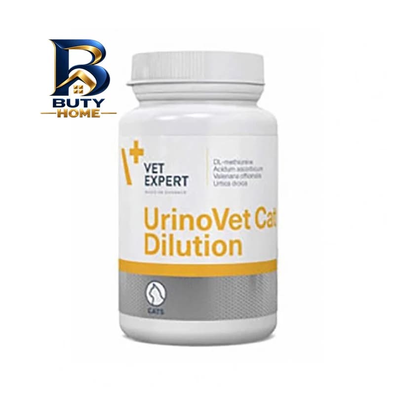 قرص مکمل گربه وت اکسپرت مدل VetExpert UrinoVet Dilution تقویت مجاری ادراری بسته ۴۵ عددی — تصویر ۳