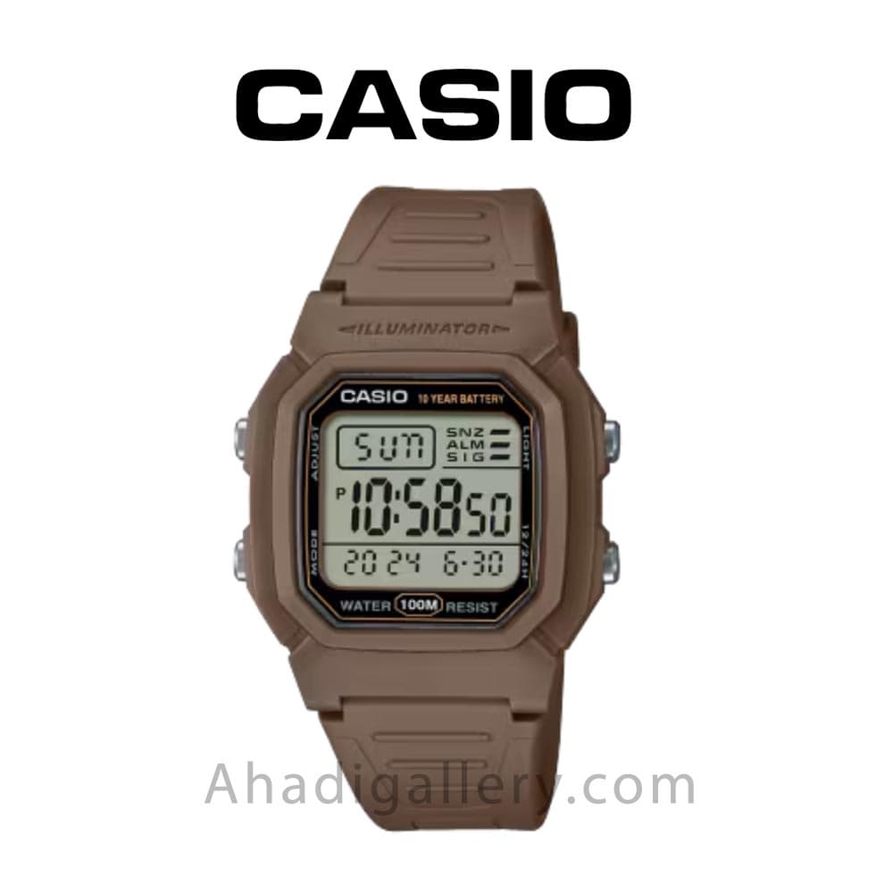ساعت کاسیو مدل W-800H-5AVDF — تصویر ۶
