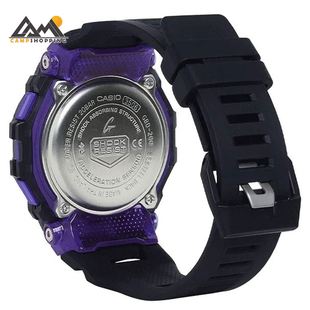 ساعت کاسیو سری G-SHOCK مدل GBD-200SM-1A6DR — تصویر ۳
