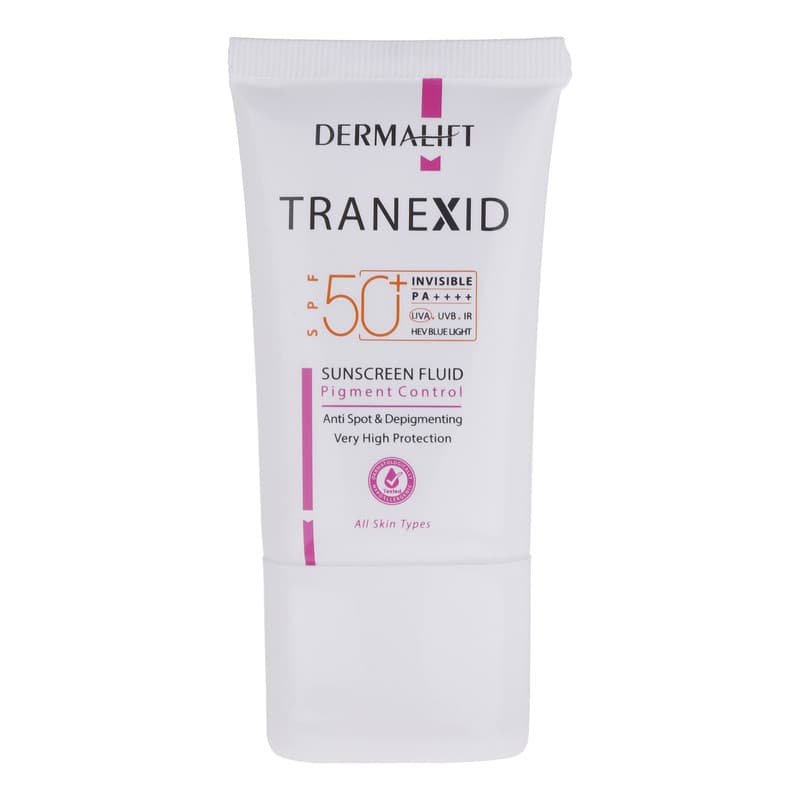 فلوئید ضد آفتاب درمالیفت مدل Tranexid حجم 40 میلی لیتر — تصویر ۲