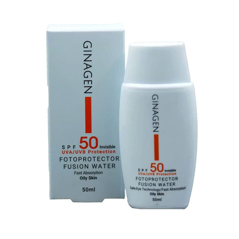 کرم ضدآفتاب بیرنگ ژیناژن مدل SPF50، مناسب پوستهای چرب، حجم 50 میلیلیتر — تصویر ۳