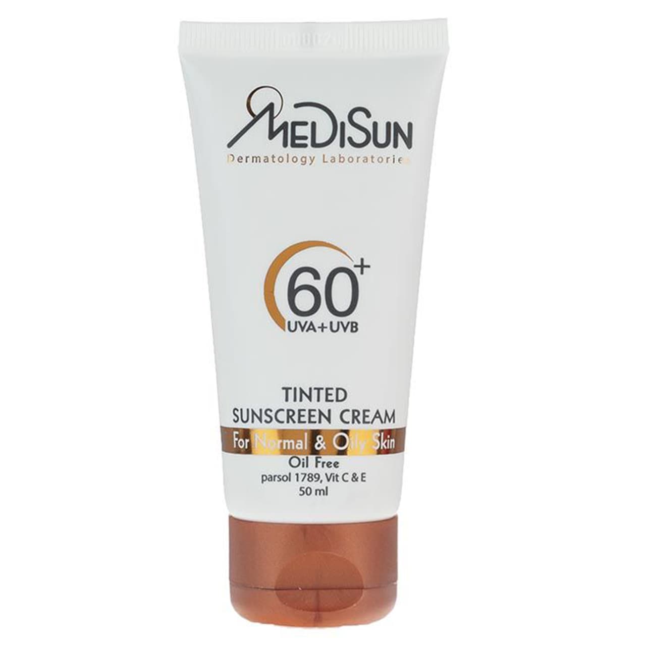 کرم ضد آفتاب رنگی مدیسان SPF 60 مدل Tinted ‌مناسب پوست‌های چرب و معمولی حجم 50 میلی‌لیتر — تصویر ۷