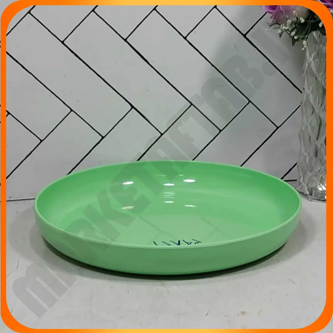 p29040 بشقاب سایز4 (بزرگ) لومینارک سبز پردیس ماهان