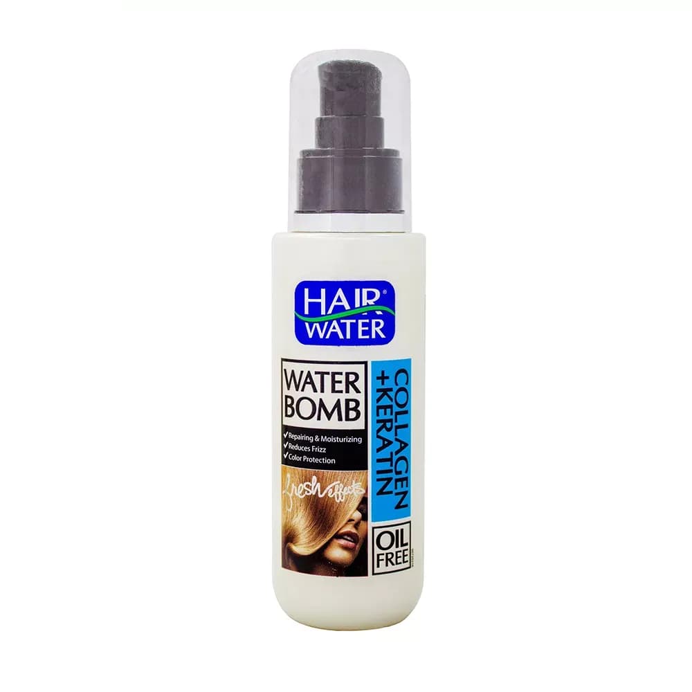 کرم آبرسان مو کامان مدل Hair water حاوی کلاژن حجم 100 میلی لیتر