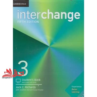 کتاب INTERCHANGE ۳+CD EDI ۵ SB+WB