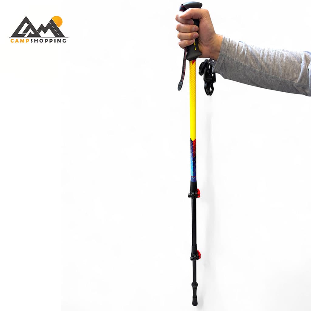 باتوم کلیپسی پیچی هفت گوهر طرح هفت رنگ کد T6-7075 — تصویر ۲