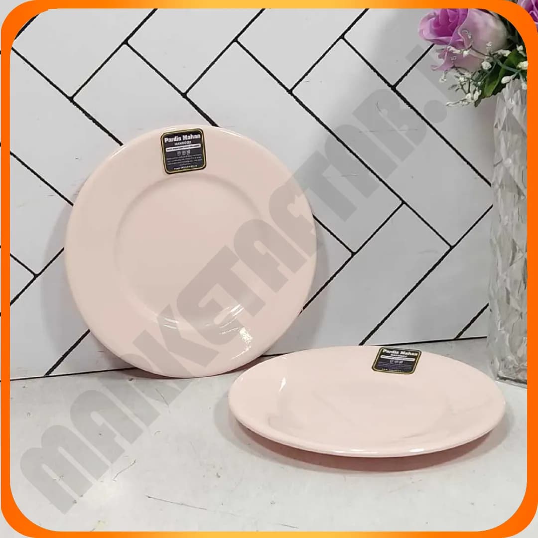 T412 پیش دستی کوچک صورتی ملامین پردیس ماهان