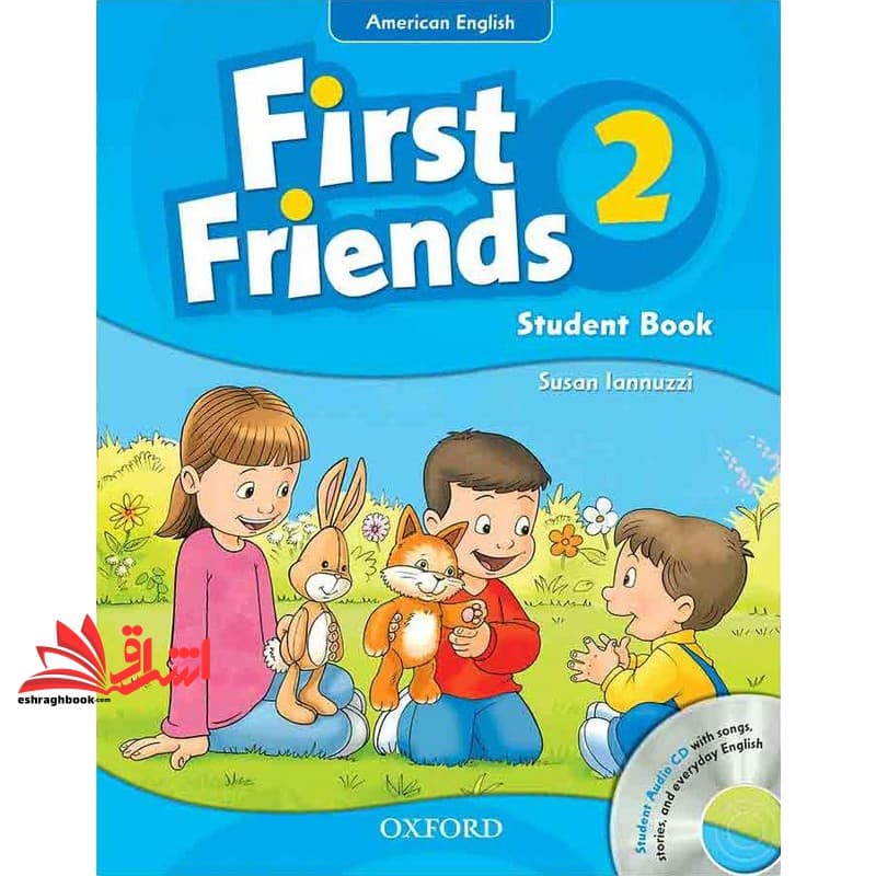 کتاب آبی رنگ American English First Friends ۲ آبی رنگ