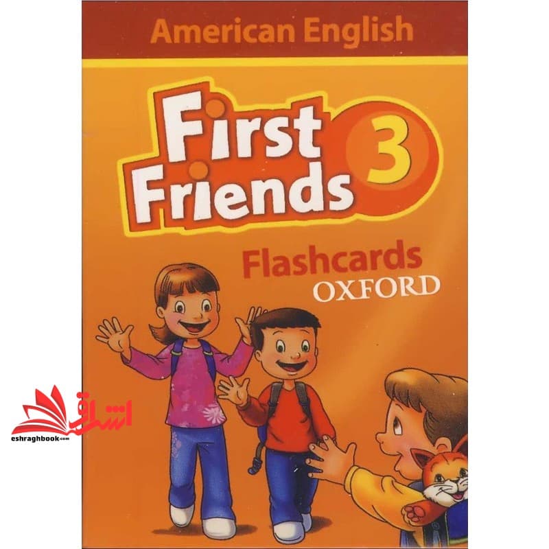 فلش کارت FIRST FRIEND ۳ FLASHCARDS american english