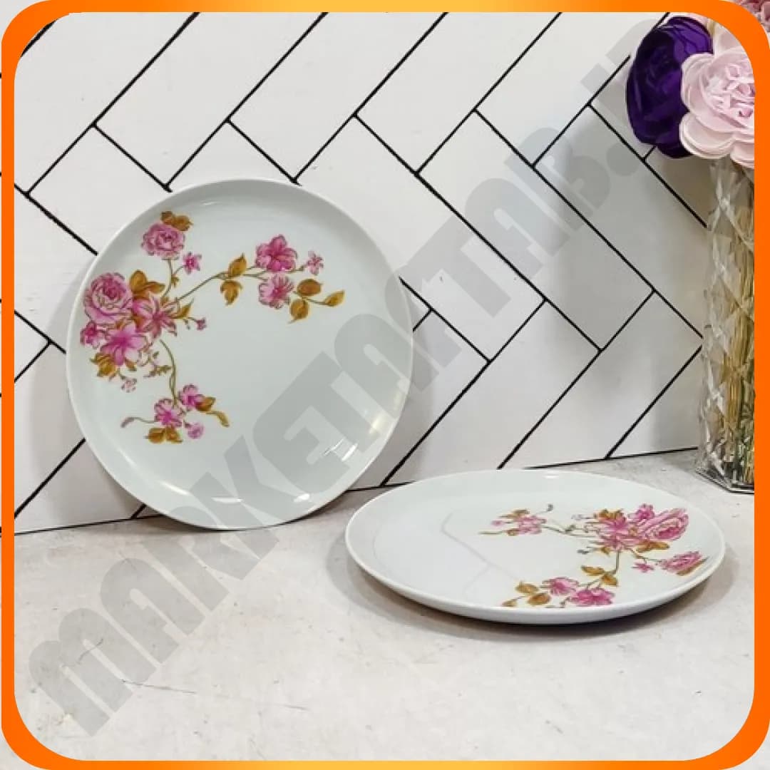 بشقاب میوه خوری diwali نیلوفر اپال جام