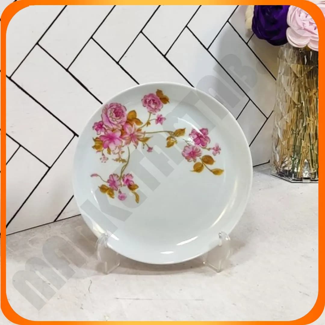 بشقاب میوه خوری diwali نیلوفر اپال جام — تصویر ۲