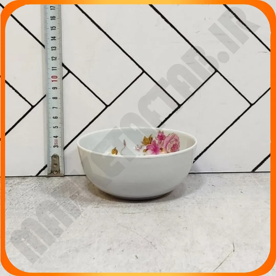 پیاله ماست خوری diwali نیلوفری اپال جام — تصویر ۲