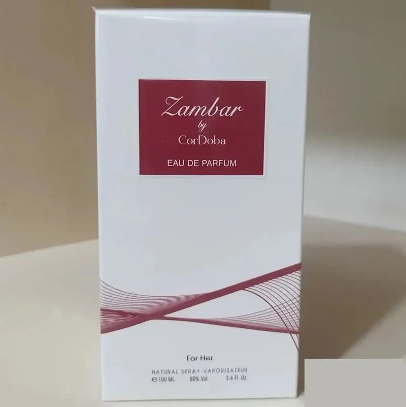 عطر زنانه کوردوبا مدل ZAMBAR حجم 100ml — تصویر ۸