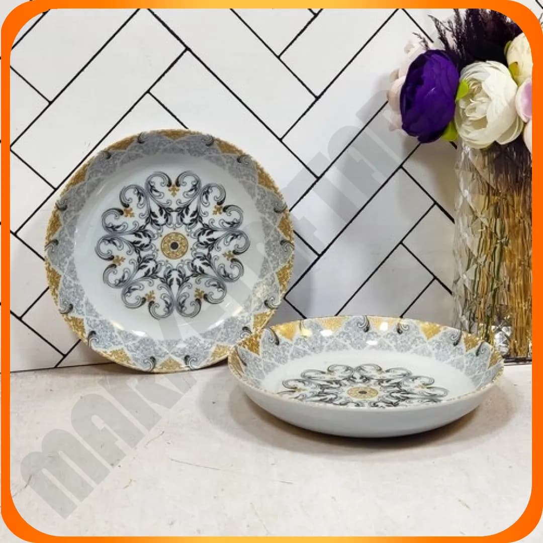 515 بشقاب گود خورشت خوری diwali الگانس اپال جام