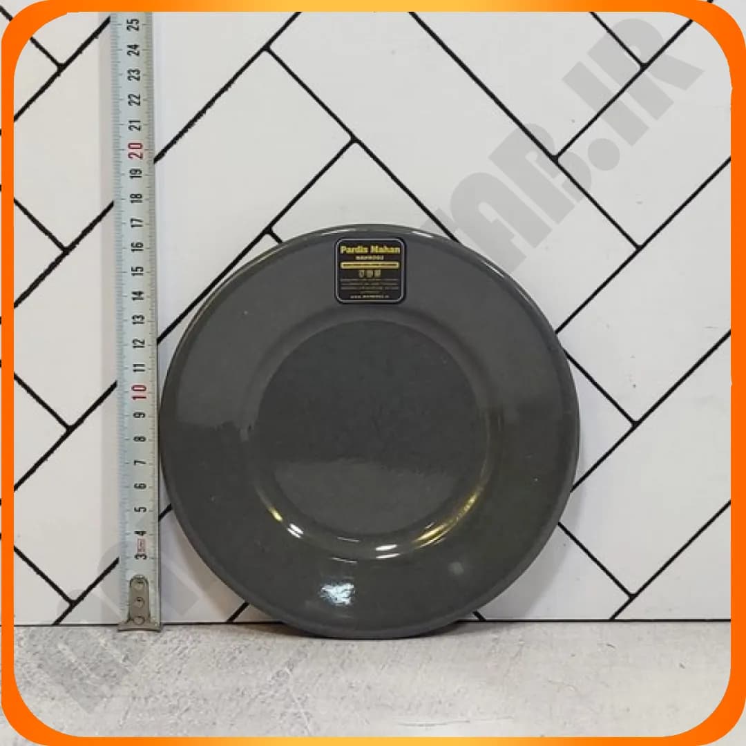 T412 پیش دستی کوچک طوسی ملامین پردیس ماهان — تصویر ۲