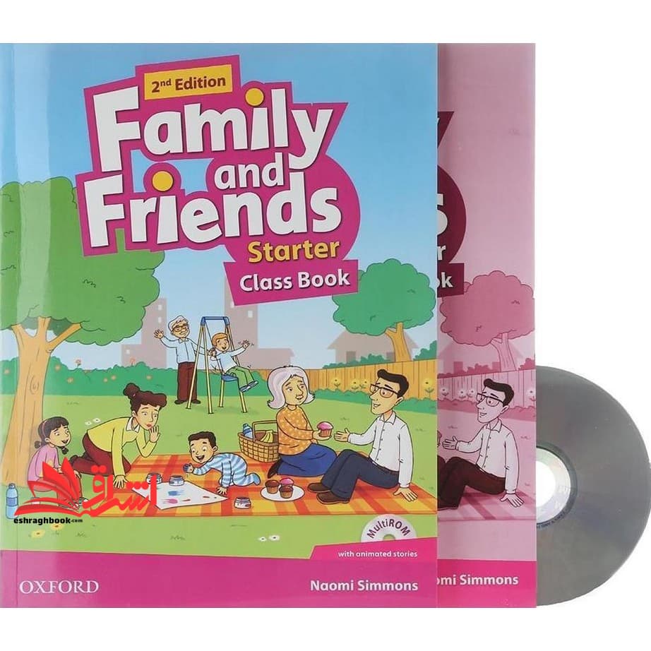 کتاب family and friends starter + workbook ۲nd edition