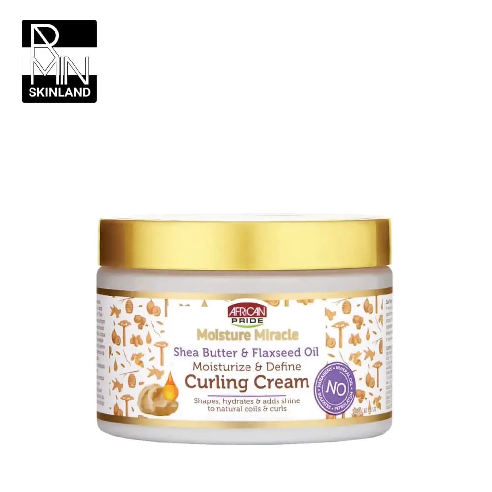 کرم حالت دهنده موی فر آفریکن پراید مدل Curling Cream حجم 340ml