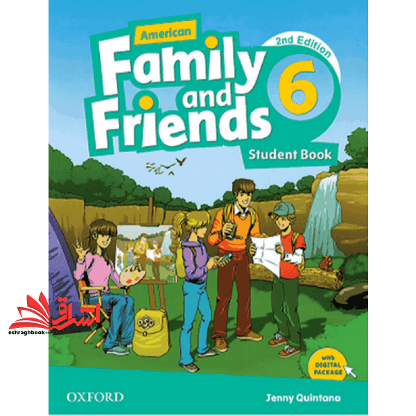 کتاب american family and friends ۶ + wb