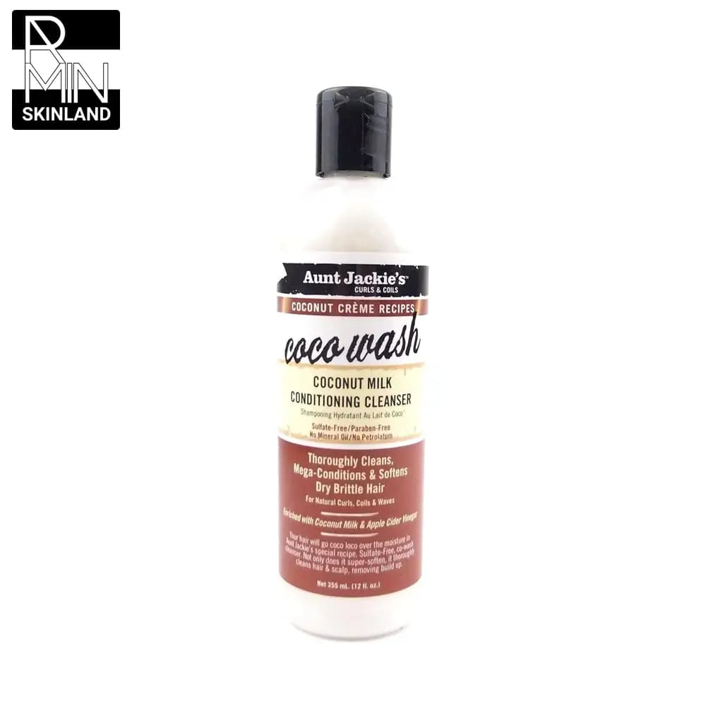 شامپو نرم کننده موی فر آنت جکیز مدل Coco Wash حجم 355ml