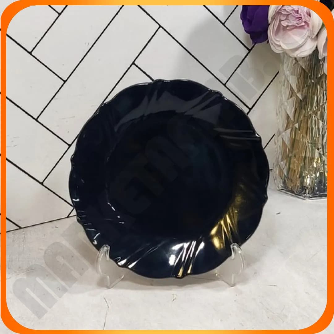113پیش دستی گرد کنگره برجسته سلنامشکی ملامین اپال جام — تصویر ۲