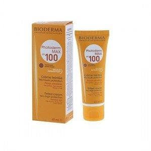 ضد آفتاب بایودرما فتودرم مکس 100 حجم رنگ‌بژ طلایی 40ml