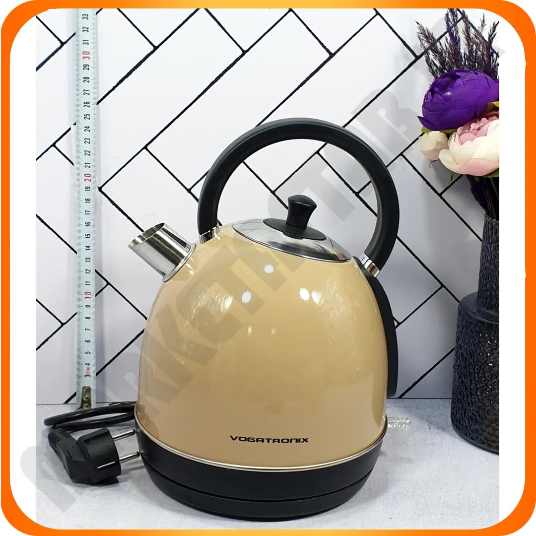 کتری برقی 1/7 لیتری VE-205 کرم ووگاتی