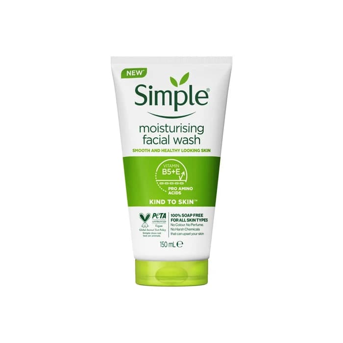 ژل شستشو صورت سیمپل مدل moisturising — تصویر ۹