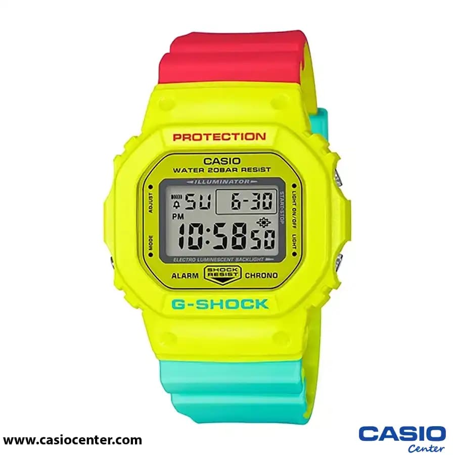 ساعت مچی زنانه کاسیو جی شاک مدل DW-5600CMA-9DR — تصویر ۲
