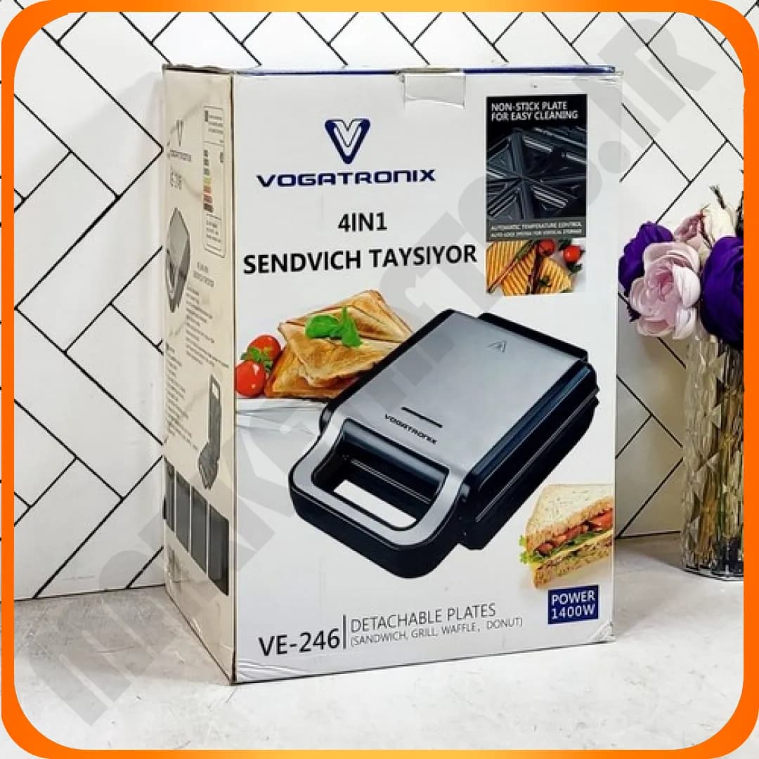 ساندویچ ساز 4 اسلایس VE-246 وگاتی رونیکس