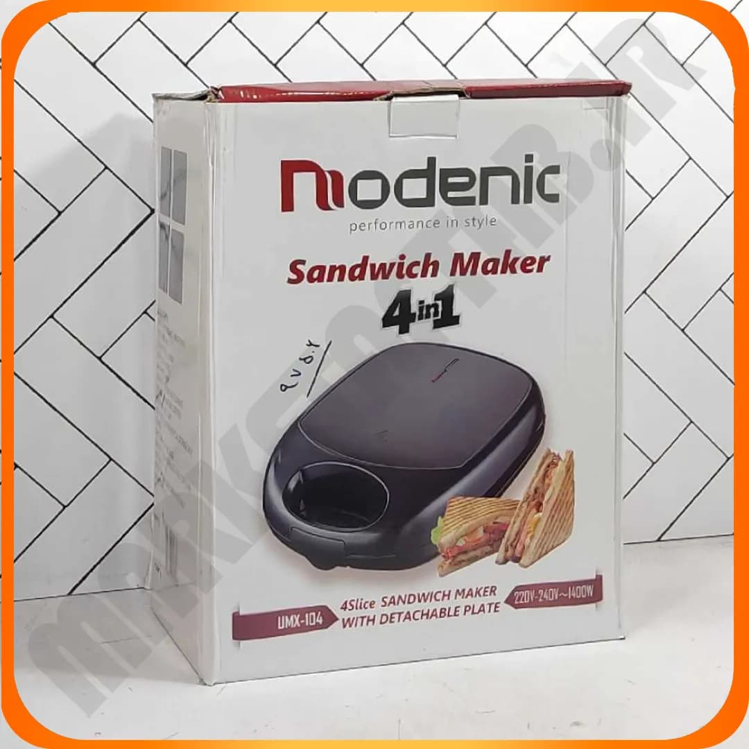 اسنک ساز 4 اسلایس 1400 وات UMX-104 مارک MODENIC