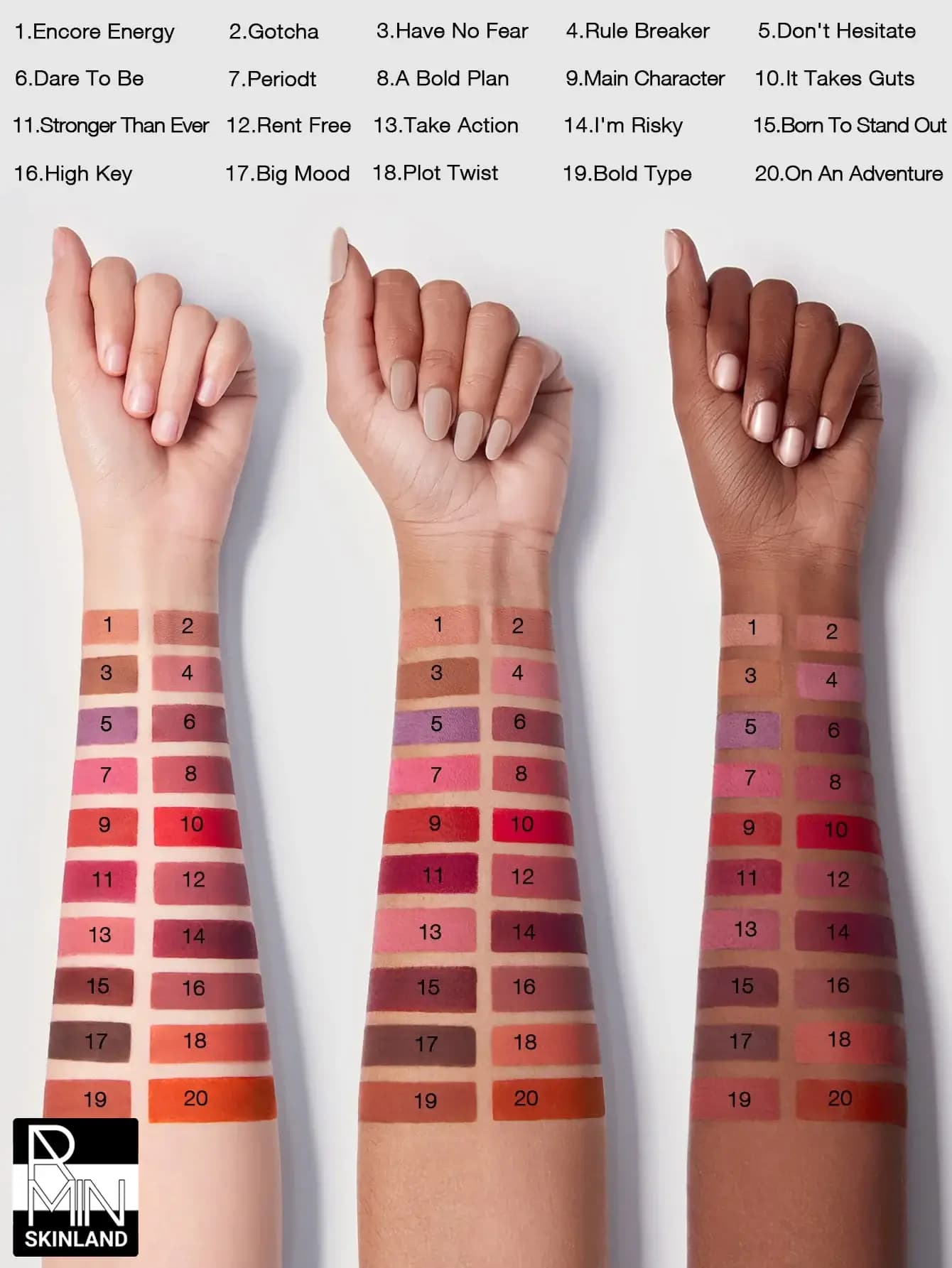 رژ لب جامد شیگلم مدل DYNAMATTE BOOM LONG-LASTING MATTE — تصویر ۳