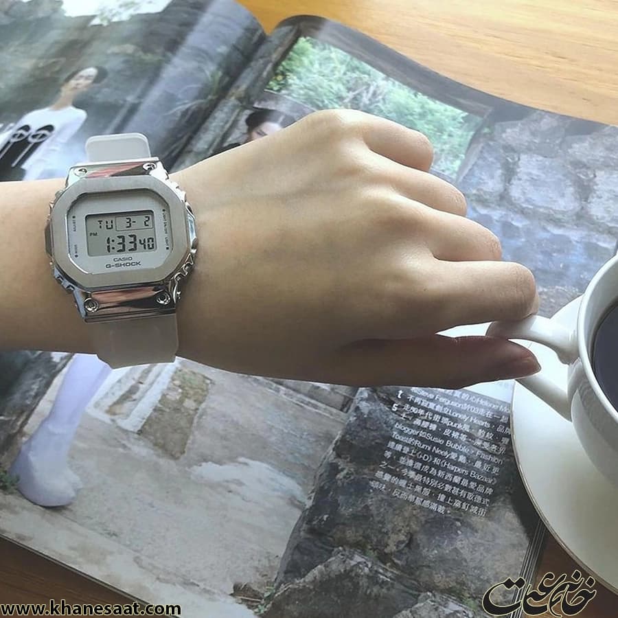 ساعت مچی زنانه کاسیو جی شاک مدل GM-S5600SK-7DR — تصویر ۵