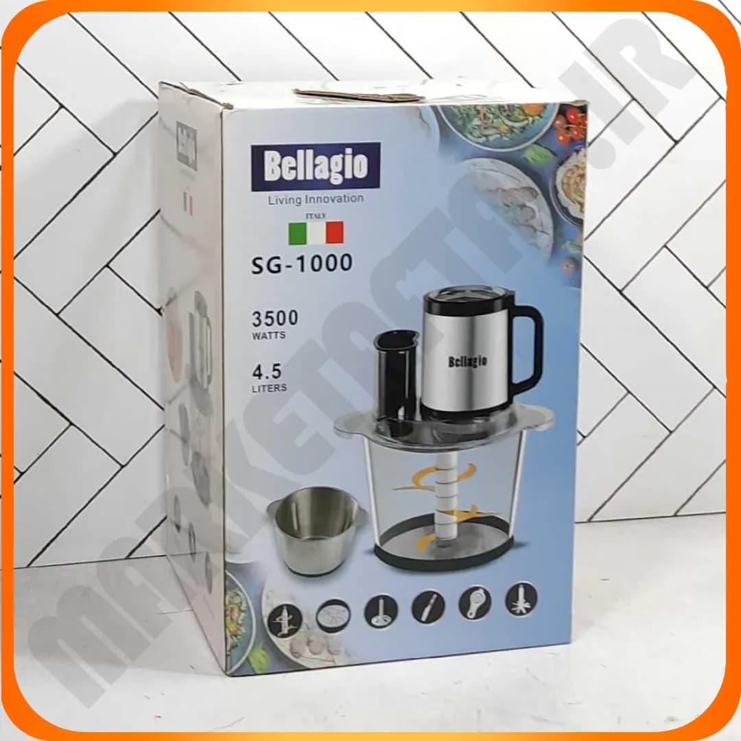 خردکن 2 کاسه چند کاره 4.5 لیتر 3500 وات SG-1000 بلاجیو