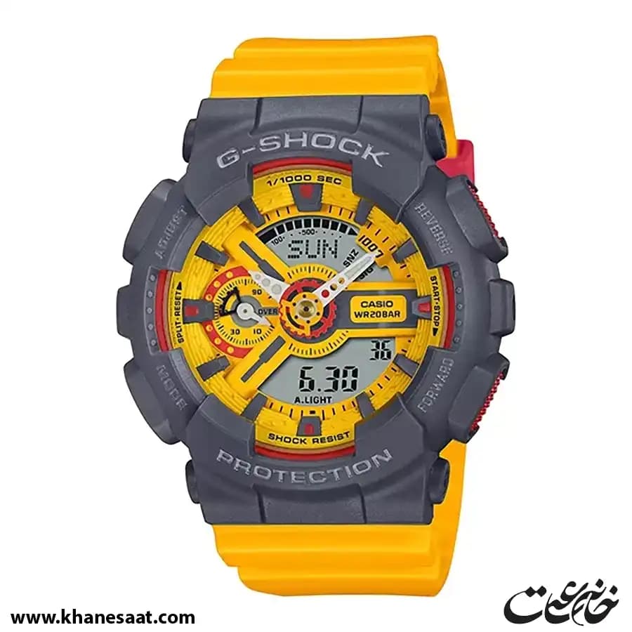 ساعت مچی زنانه کاسیو جی شاک مدل GMA-S110Y-9ADR