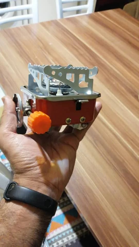 اجاق گاز سفری کوار مدل K202 — تصویر ۷